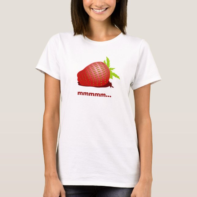Camiseta Morango Flavored (Frente)