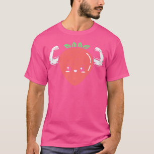Camiseta Morango Fruta Lover Vegan Vegetarian Saudável