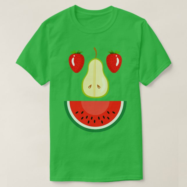 Camiseta Morango Pear Água Melancia Fruta (Frente do Design)