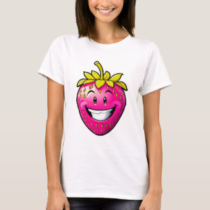 Camiseta Morango Rosa