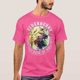 Camiseta Morango Sua Dose Diária De Bem-Estar