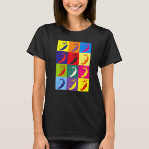 Camiseta Morangos Fruta de Verão Comida Vermelha Pop