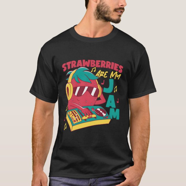 Camiseta Morangos São Meu Morango (Frente)