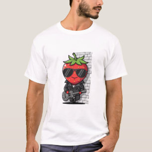 Camiseta Morangueiro Estrela do Rock