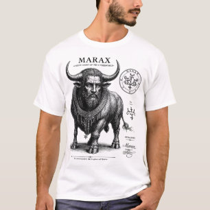 Camiseta Morax Touro de Segredos, Rosto de Sabedoria