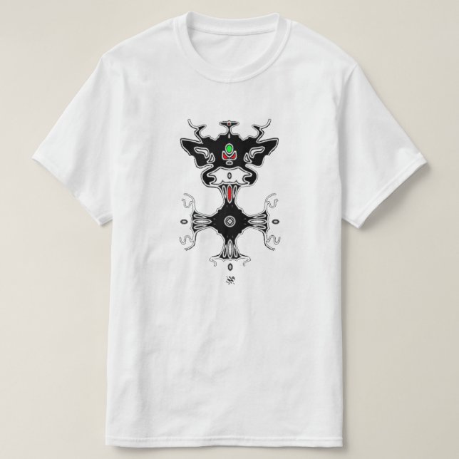 Camiseta Morcego Assustador (Frente do Design)