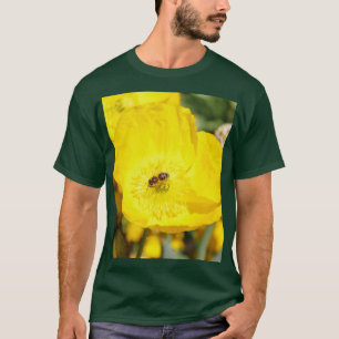 Camiseta Morcego Banhado em Amarelo
