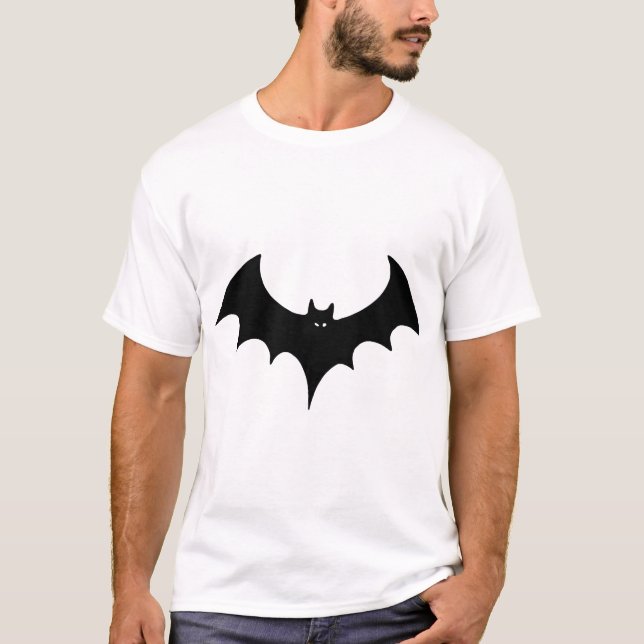 Camiseta Morcego de Halloween (Frente)
