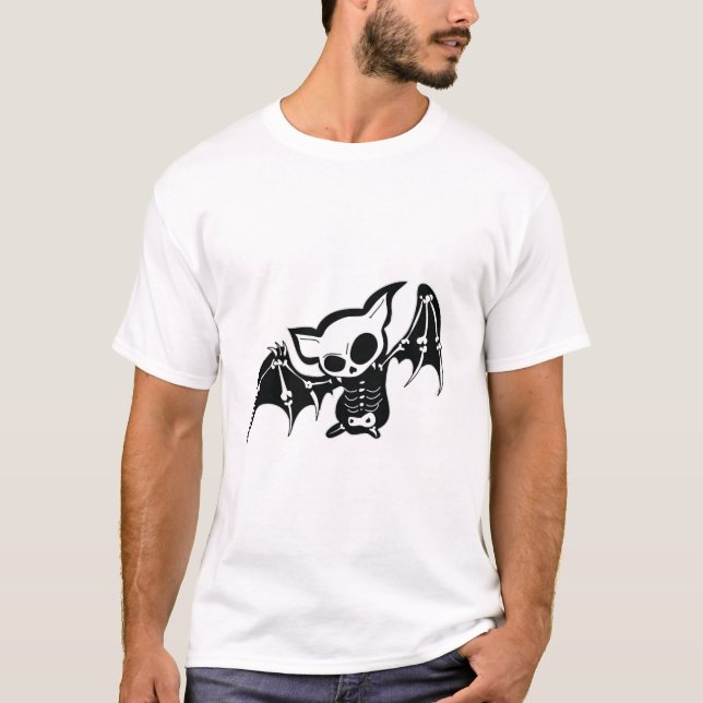 Camiseta Morcego Halloween (Frente)