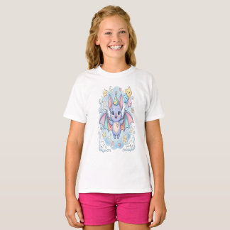 Camiseta Morcego Mágico de Aniversário: Aventura no Céu Pas