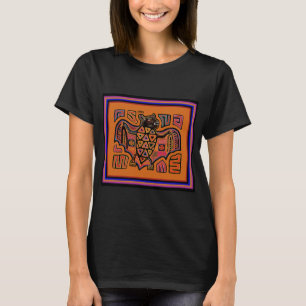 Camiseta Morcego Mola Índio Kuna