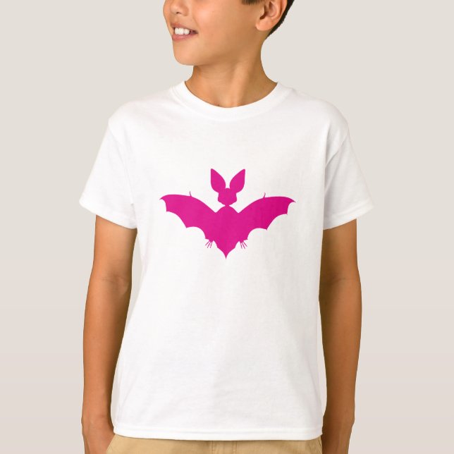 Camiseta Morcego Rosa (Frente)