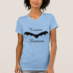 Camiseta Morcego Vampiro da Equipe Damon