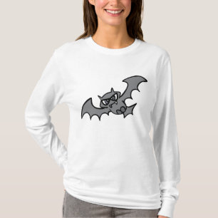 Camiseta Morcego Vampiro Mau Kawaii Assustador
