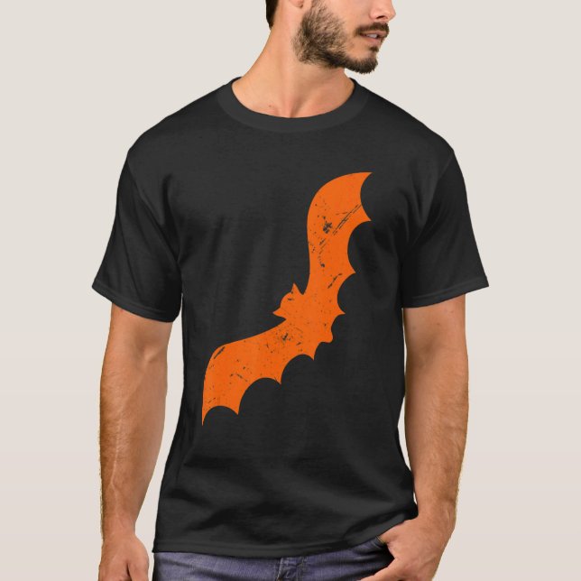Camiseta Morcego voador angustiado (Frente)