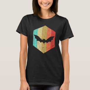 Camiseta Morcego Voando Vintage Morcego Voando Animal Legal