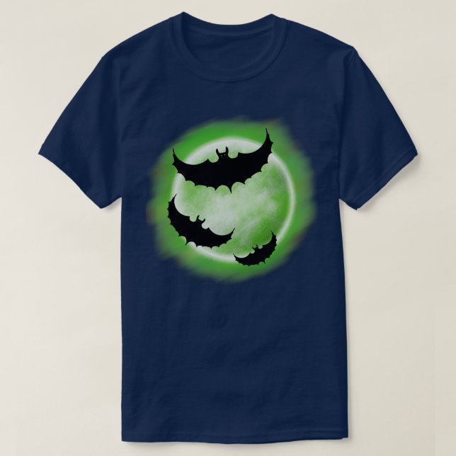 Camiseta Morcegos 1 (Frente do Design)