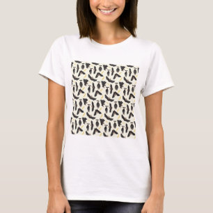 Camiseta morcegos amarelos