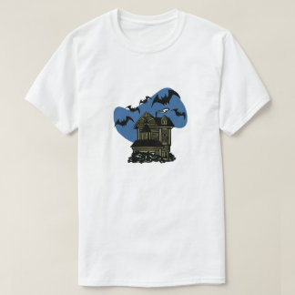 Camiseta Morcegos de casas assombradas