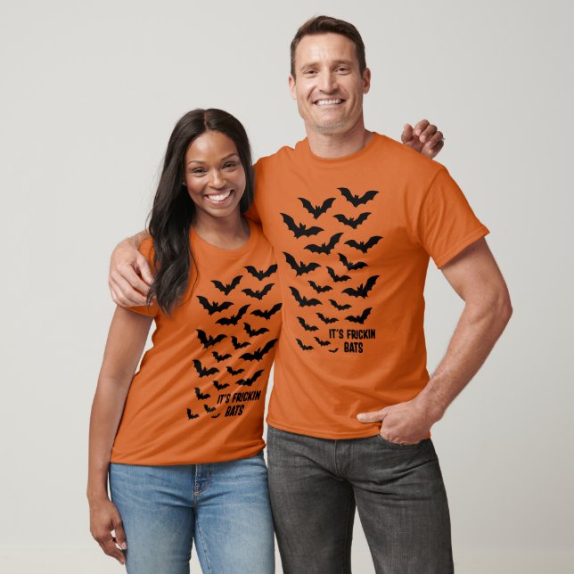 Camiseta Morcegos de Halloween (Unissex)