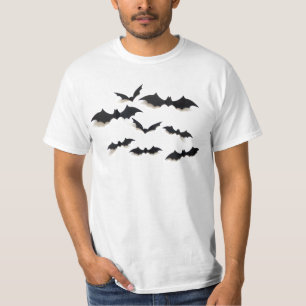 Camiseta Morcegos de Halloween