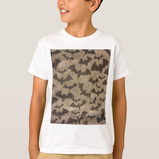 Camiseta Morcegos negros (Frente)