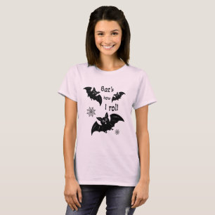 Camiseta Morcegos pretos voando
