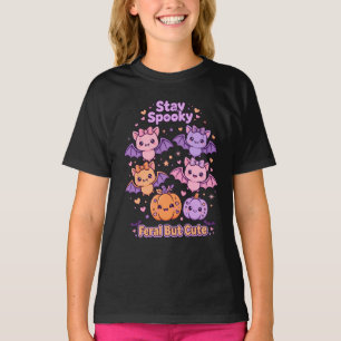 Camiseta Morcegos Rosa Selvagens Mas Fofos Arte Pastel Goth