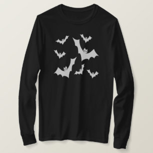 Camiseta Morcegos Vampiros Góticos Voadores