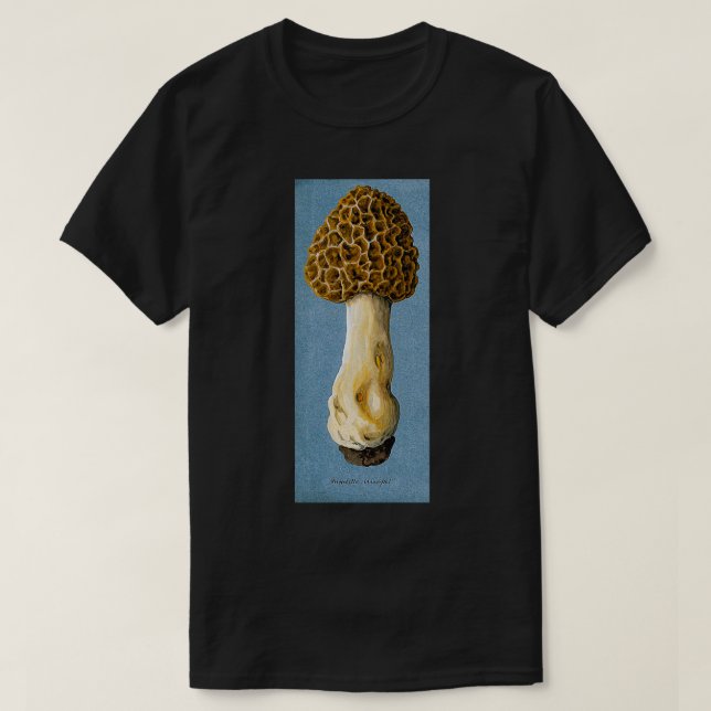 Camiseta morchella crassipes (Frente do Design)