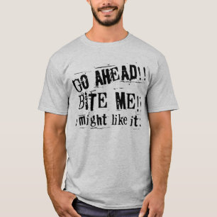 Camiseta morda-me