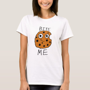 Camiseta Morda-me biscoito