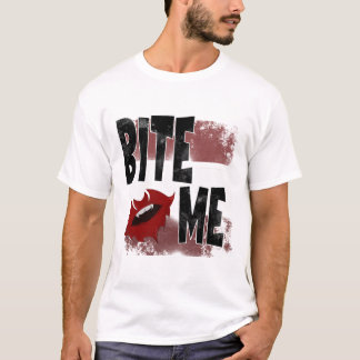 Camiseta Morda-me - Legal citação - Halloween - Bat