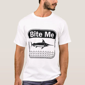 Camiseta Morda-me - Pesca
