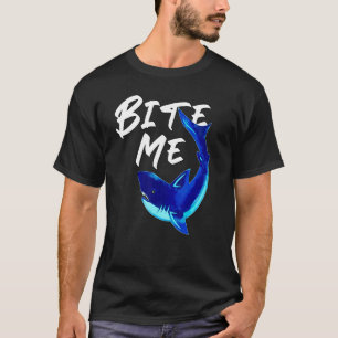 Camiseta Morda-me Tubarão