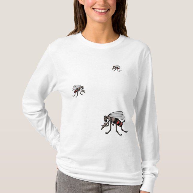 Camiseta mordida de mosquito (Frente)