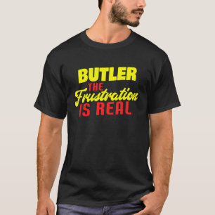 Camiseta Mordomo A Frustração É Um Mordomo Real