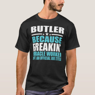 Camiseta Mordomos para colega de trabalho