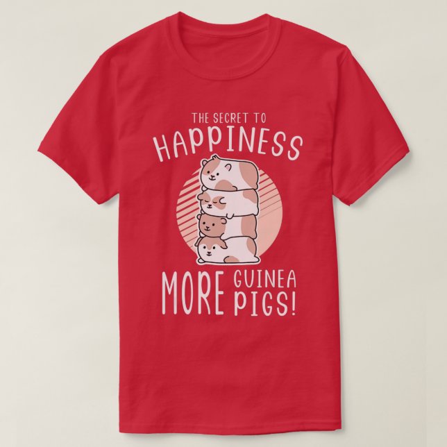 Camiseta More Guinea Pigs  (Frente do Design)