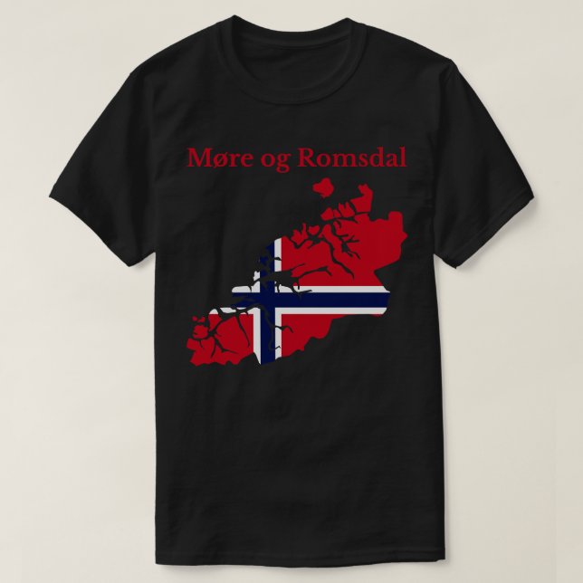 Camiseta More og Romsdal (Noruega) (Frente do Design)