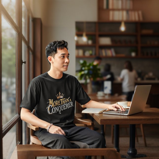 Camiseta More than a Conquerer  (Criador carregado)
