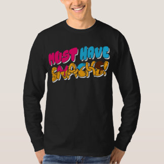 Camiseta Morejstu Merch Jstu Deve Ter Snacks