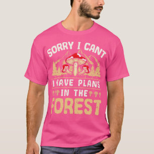 Camiseta Morel Hunter Funny Forjando Cogumelo