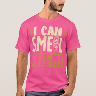Camiseta Morel Hunter Mushroom Posso Cheirar Morel Caça