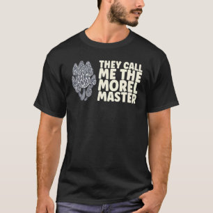 Camiseta Morel Master Mushroom Mycology Fungi
