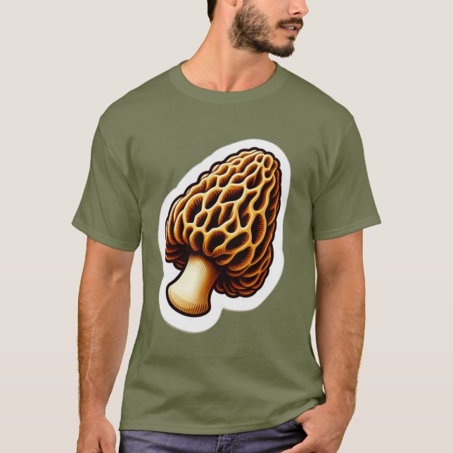 CAMISETA MOREL MUSHROOM 3 (Frente)