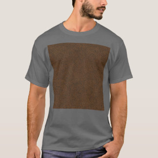 Camiseta Morel Mushroom Textura Brown