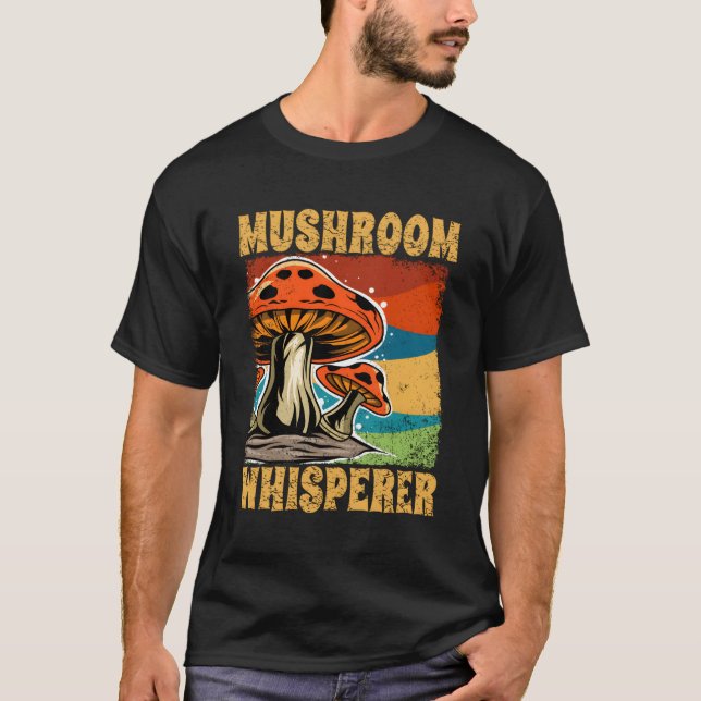 Camiseta Morel Mushroom Whisperer Mushroom Para (Frente)