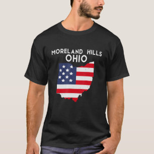Camiseta Moreland Colinas Ohio EUA State America Viagem Ohi