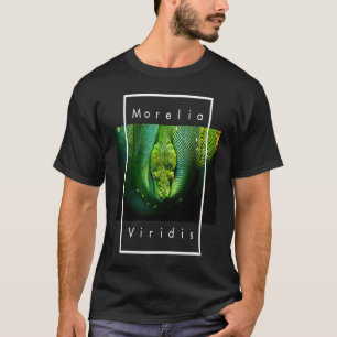 Camiseta Morelia Viridis Green Tree Python Cobra